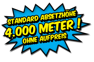 4000 Meter Absetzhöhe